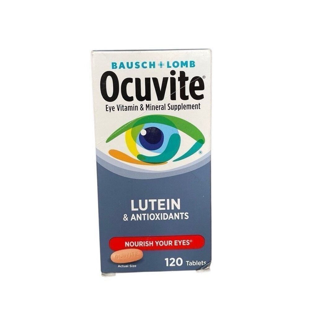 BAUSH + LOMB Ocuvite Eye Vitamin Lutein & Antioxidats 120ct EXP:12/26